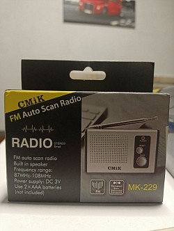 Радіо mini FM-250грн